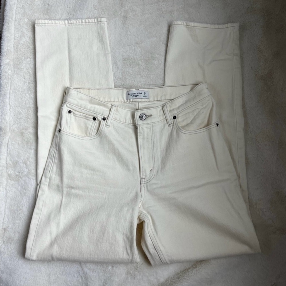 Abercrombie 90s straight low rise jeans